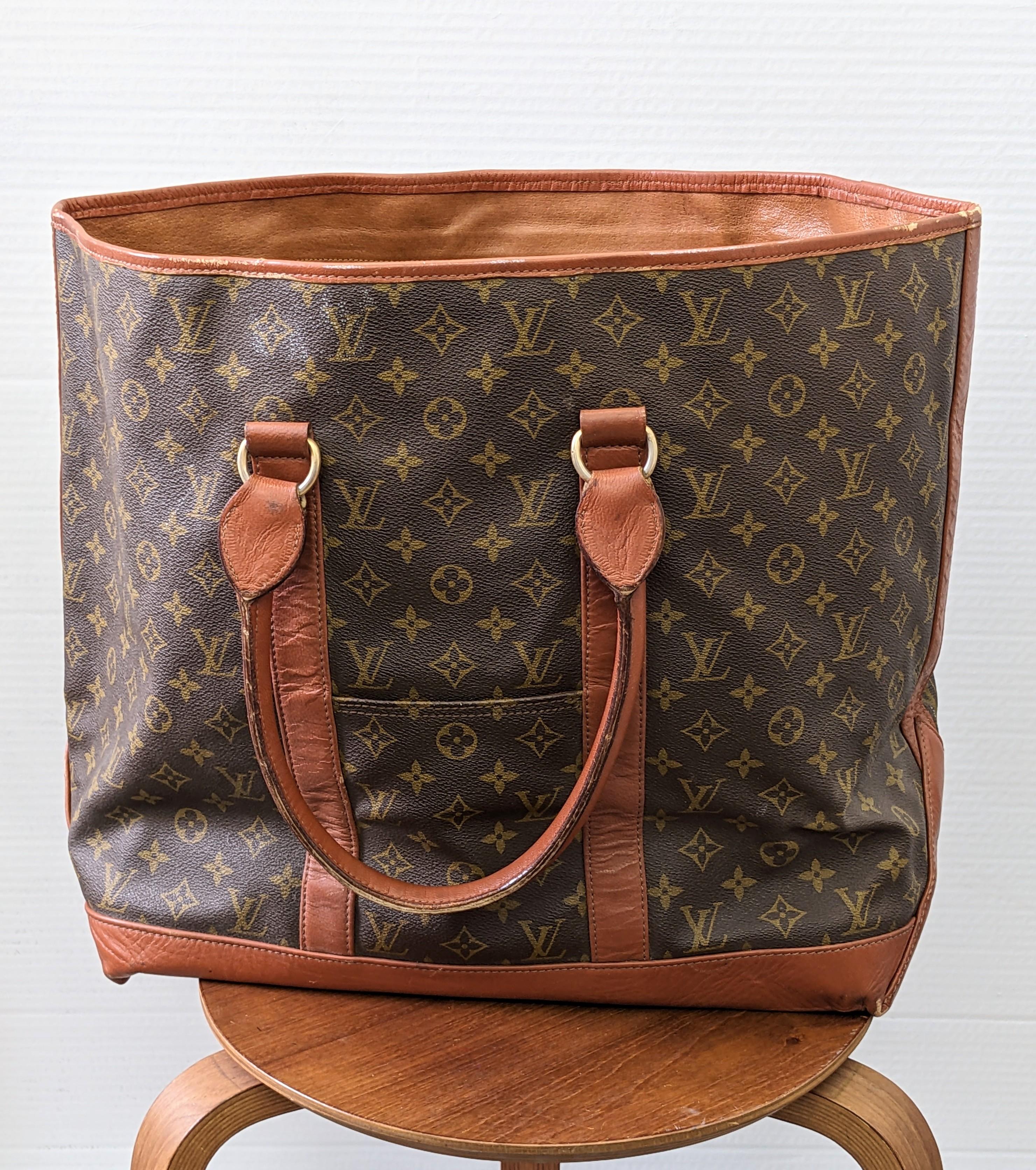 Louis Vuitton Sac Weekend GM in Monogram Canvas, The French Co. For Sale 2
