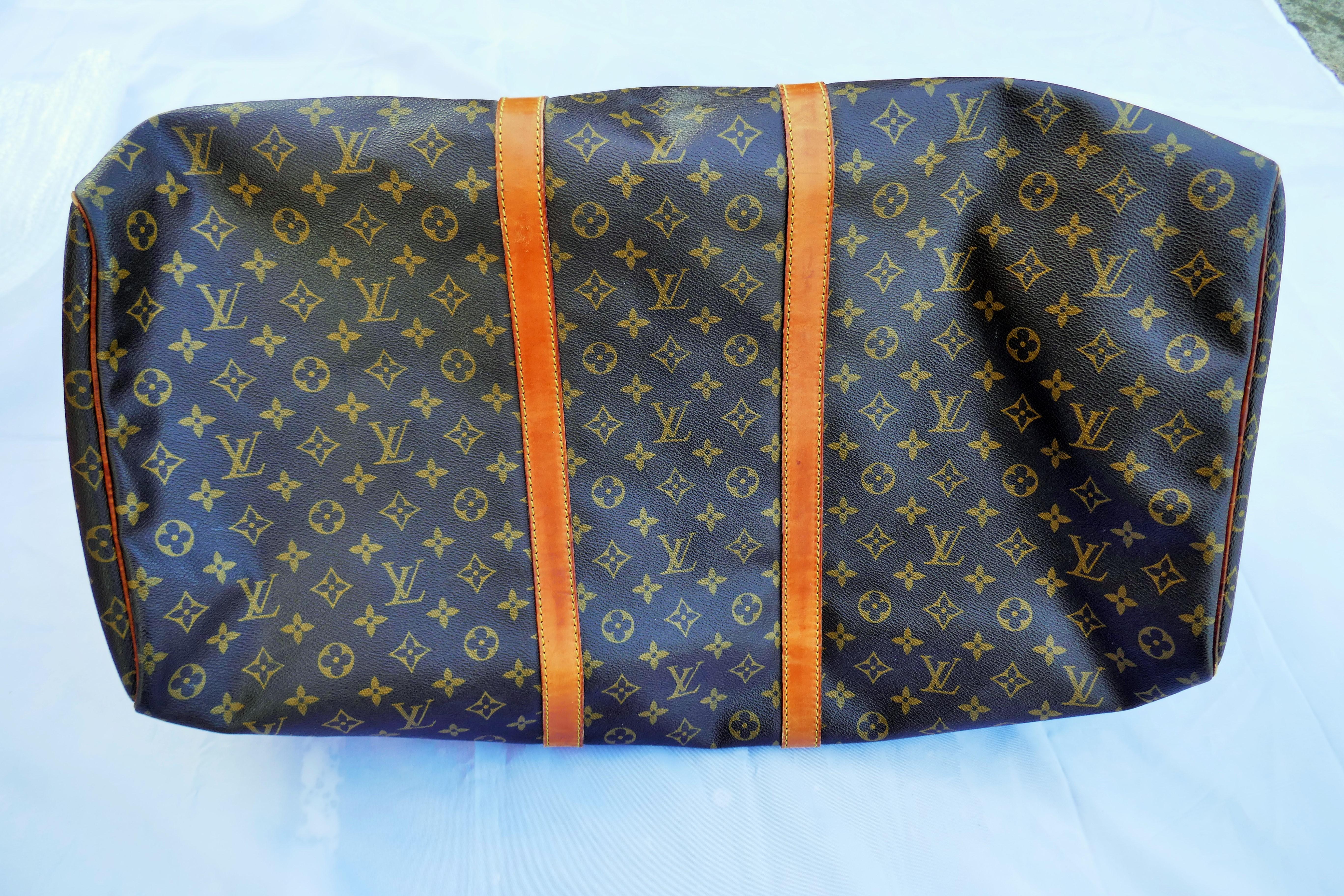 Louis Vuitton sacca Keepall 60 For Sale 11