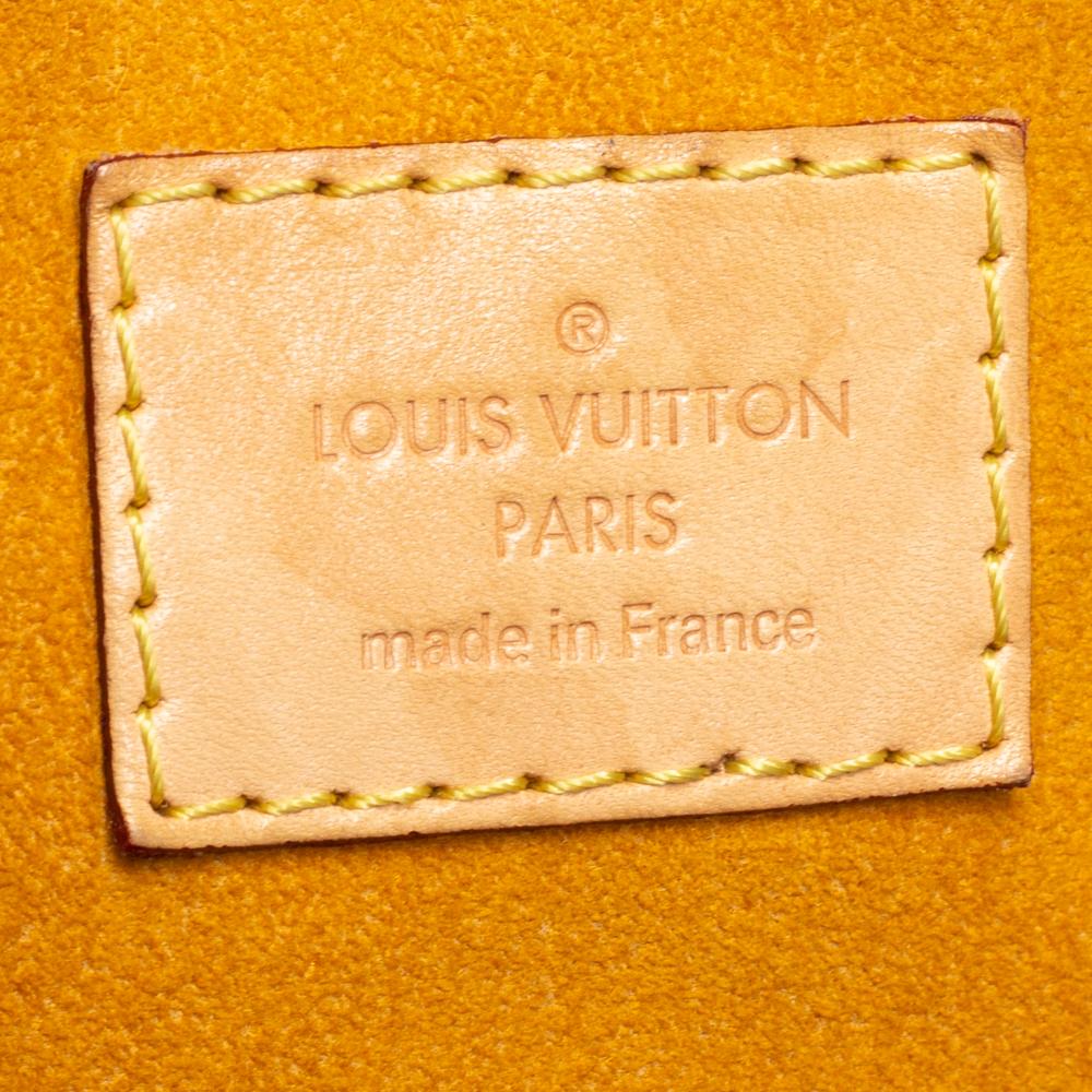 Louis Vuitton Saffron Monogram Canvas Pallas Bag 4