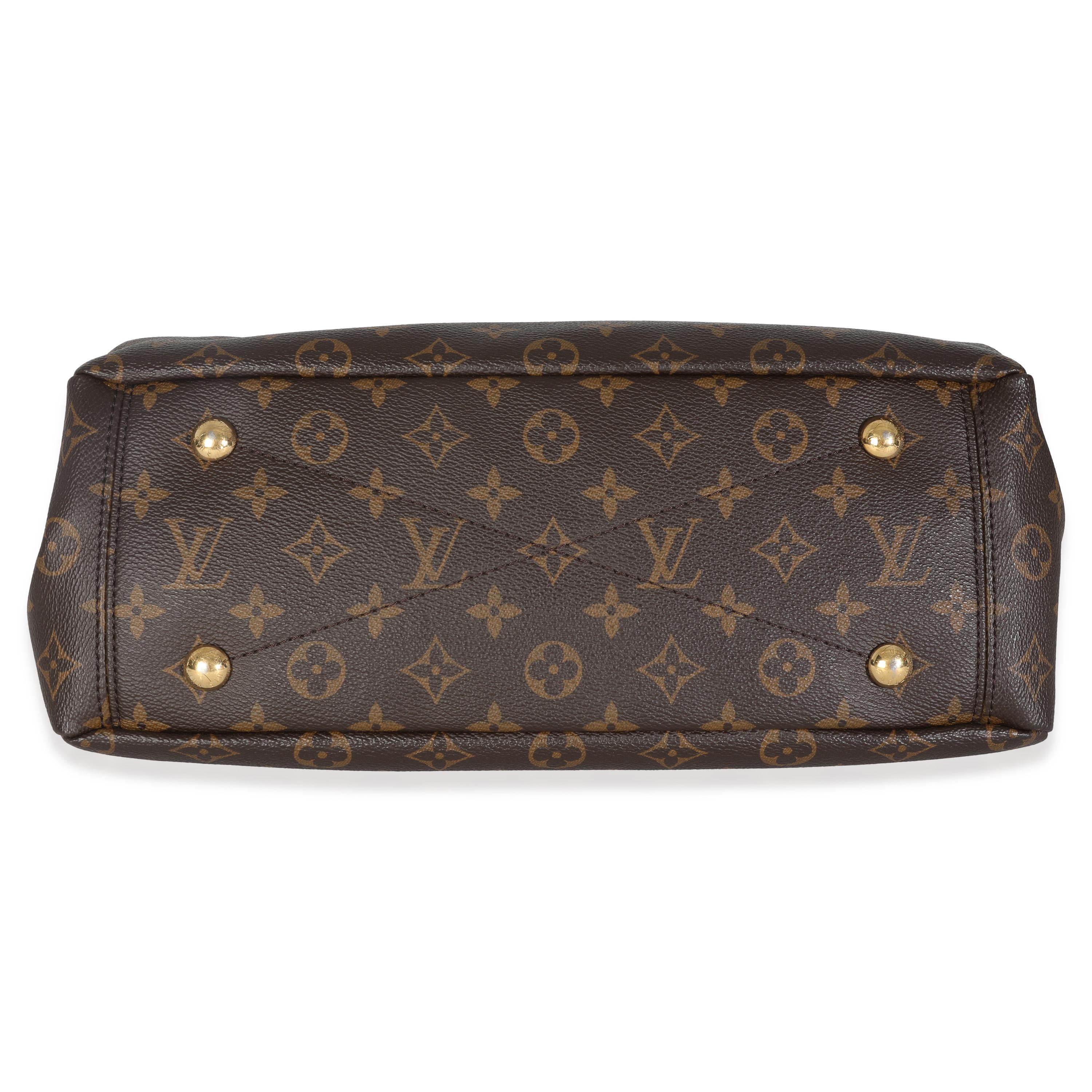 Louis Vuitton Saffron Monogram Canvas Pallas MM For Sale 1