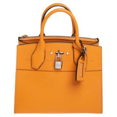 Louis Vuitton Safran Leather City Steamer PM Bag