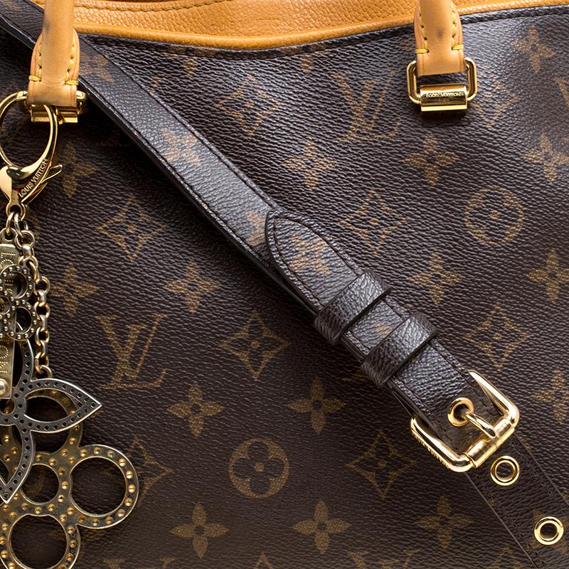Louis Vuitton Safran Monogram Canvas and Leather Pallas Bag with Charm 6