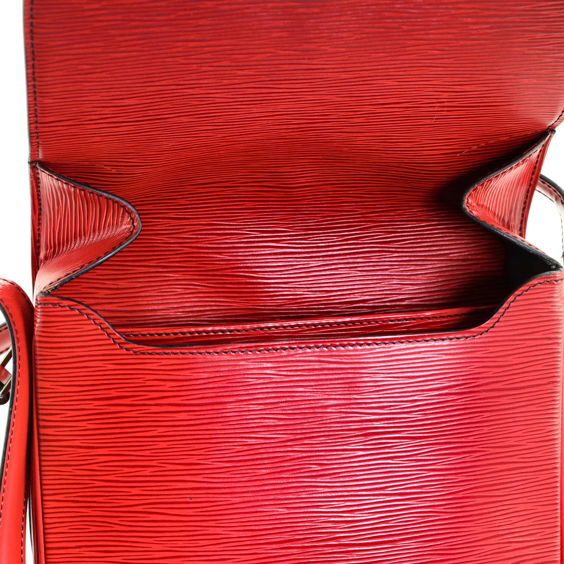 Louis Vuitton Saint Cloud Handbag Epi Leather GM 1