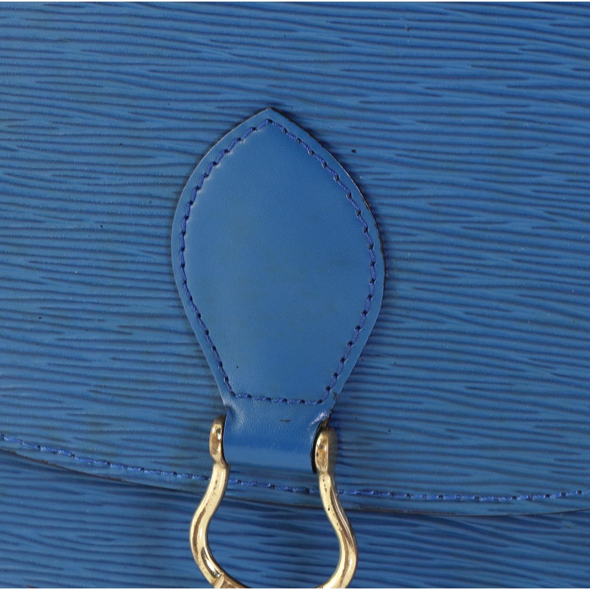 Louis Vuitton Saint Cloud Handbag Epi Leather GM 4