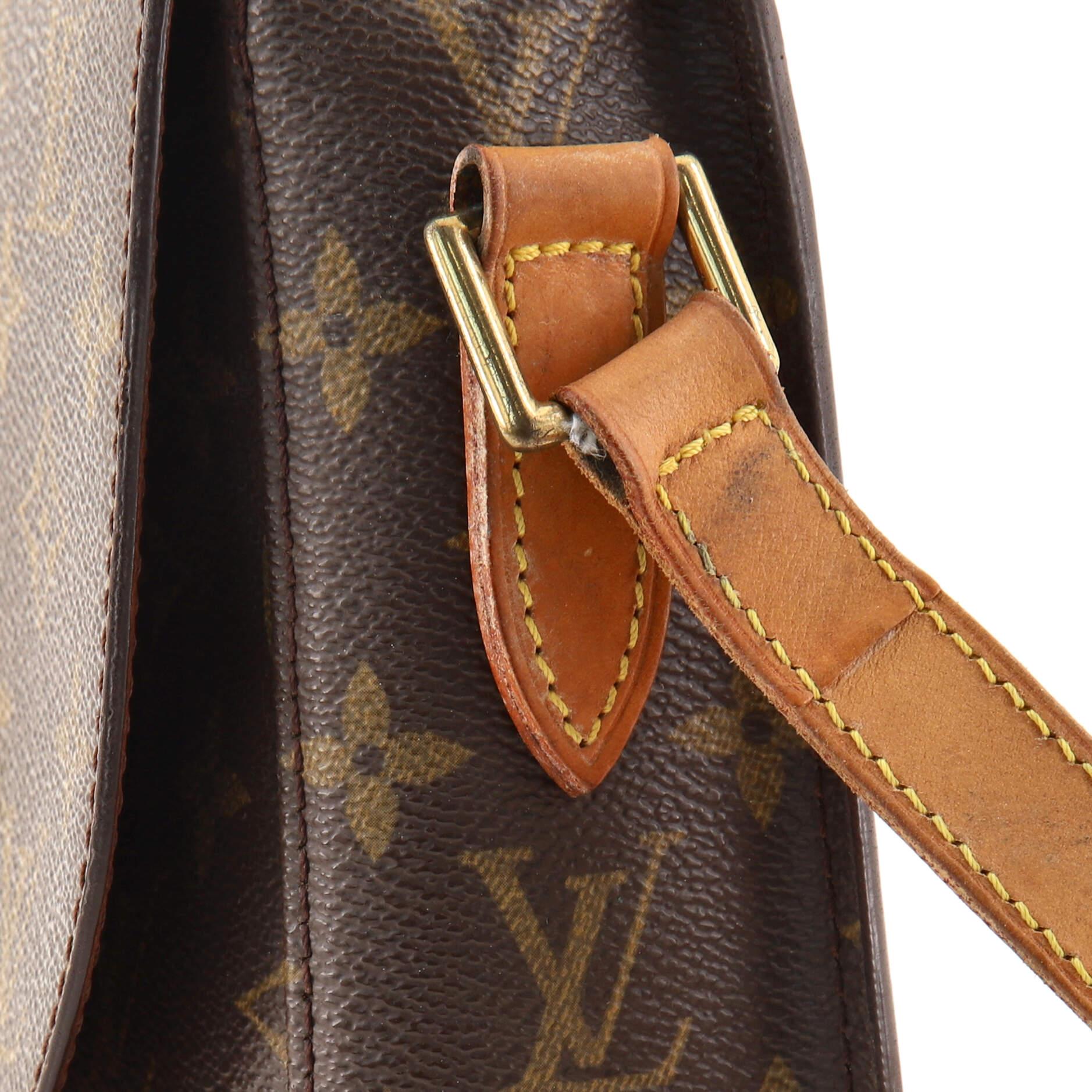 Louis Vuitton Saint Cloud Handbag Monogram Canvas GM In Fair Condition In NY, NY