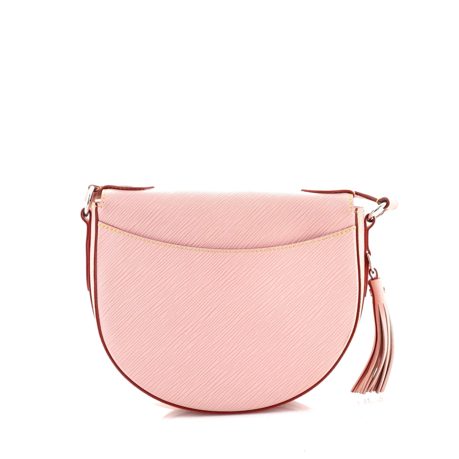 Pink Louis Vuitton Saint Cloud NM Bag Epi Leather