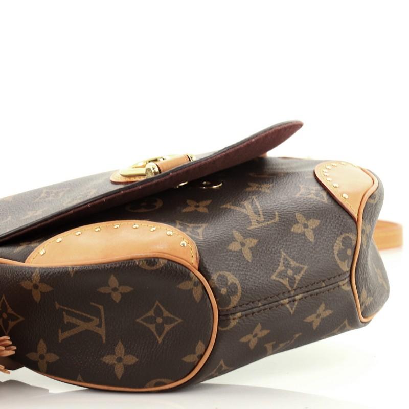 Brown Louis Vuitton Saint Cloud NM Bag Monogram Canvas