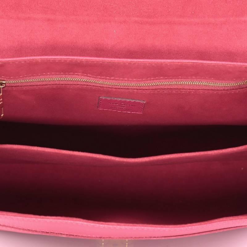 Pink Louis Vuitton Saint Germain Handbag Monogram Empreinte Leather MM