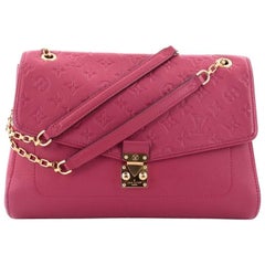 Louis Vuitton Saint Germain Handbag Monogram Empreinte Leather MM