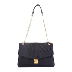 Louis Vuitton Saint Germain Handbag Monogram Empreinte Leather MM