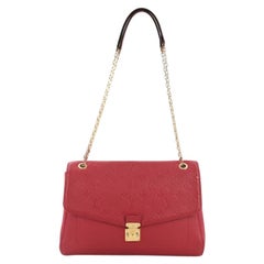 Louis Vuitton Saint Germain Handbag Monogram Empreinte Leather MM