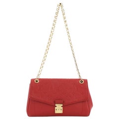 Louis Vuitton Saint Germain Handbag Monogram Empreinte Leather PM