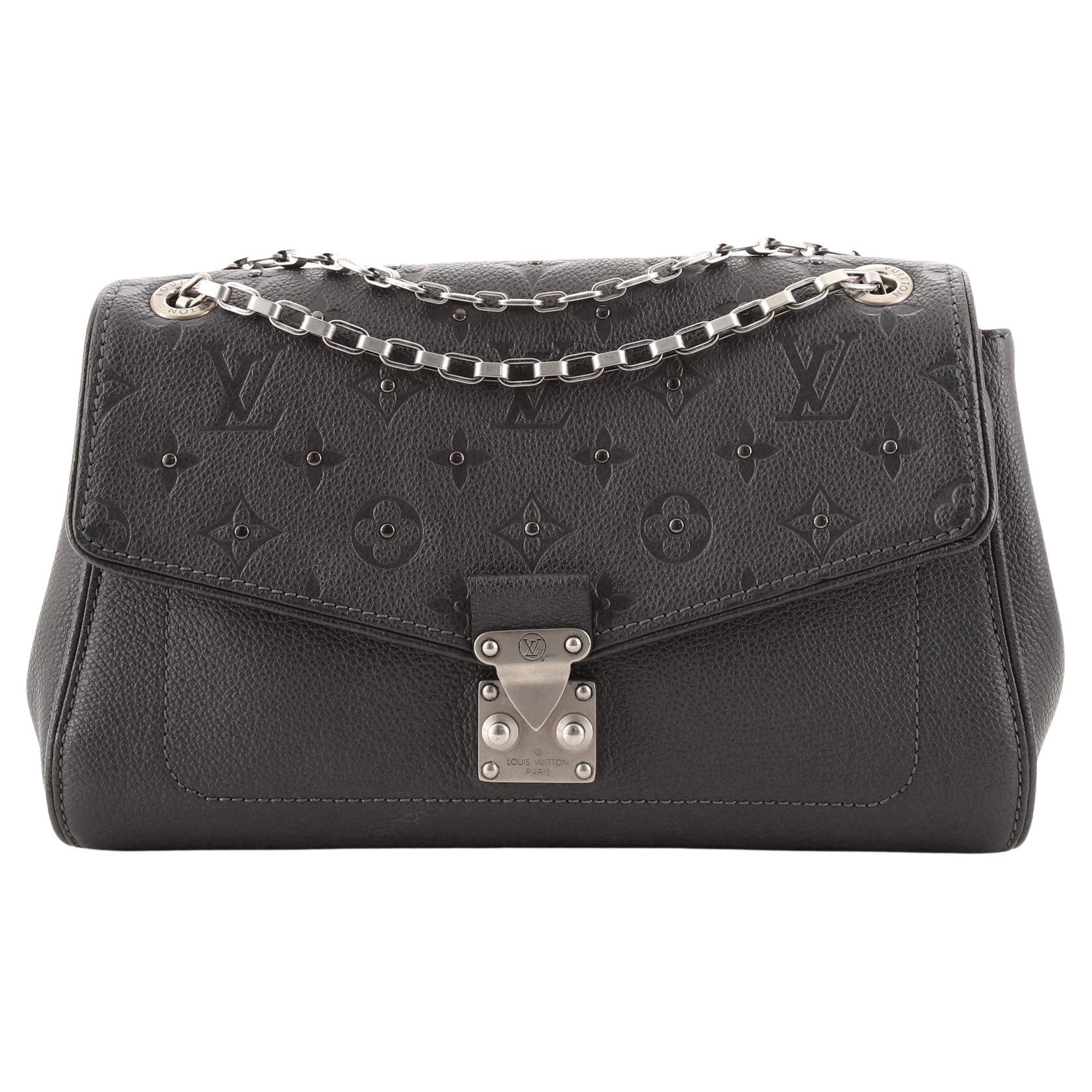 Louis Vuitton Saint Germain Handbag Studded Monogram Empreinte Leather PM