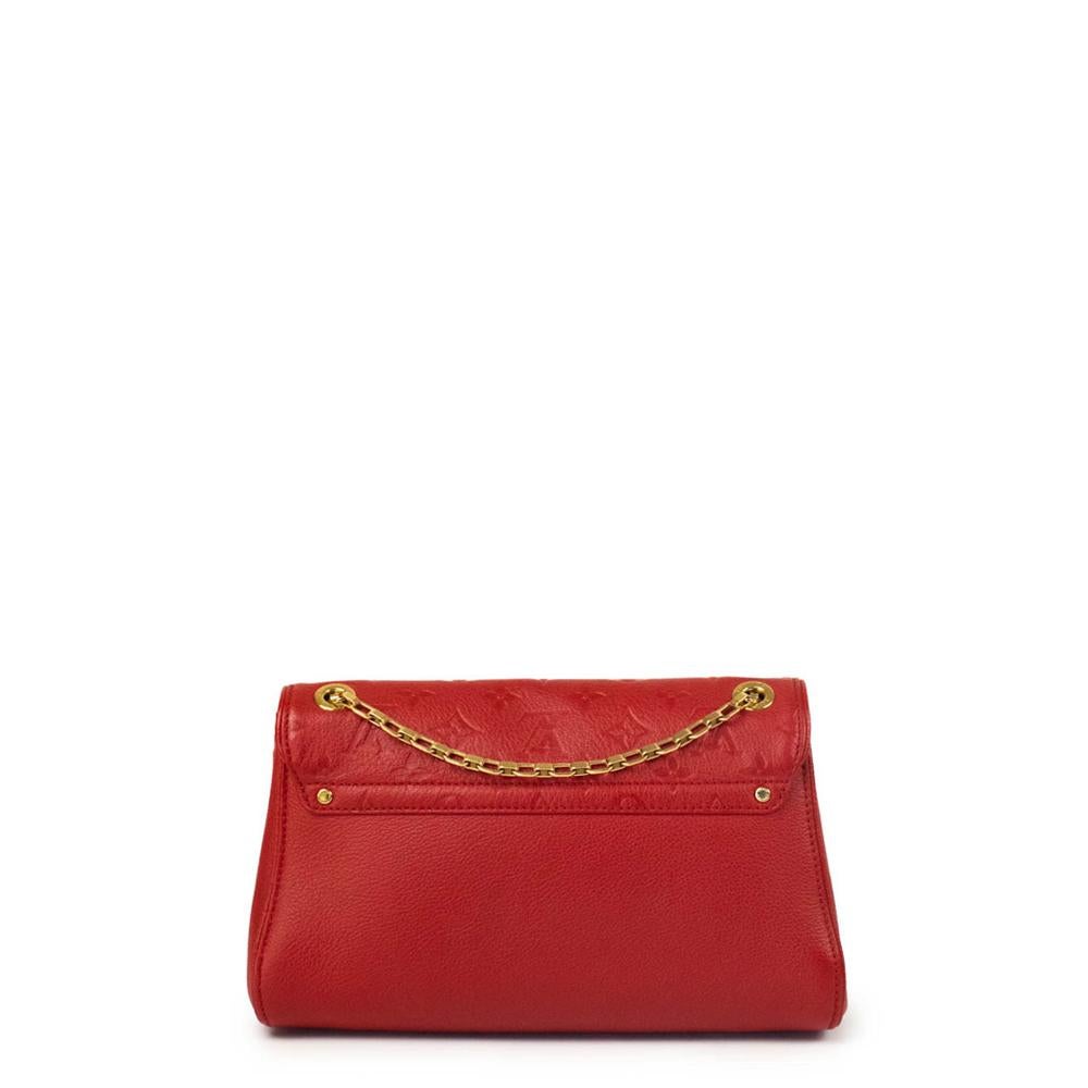 Red LOUIS VUITTON, Saint-Germain in red leather