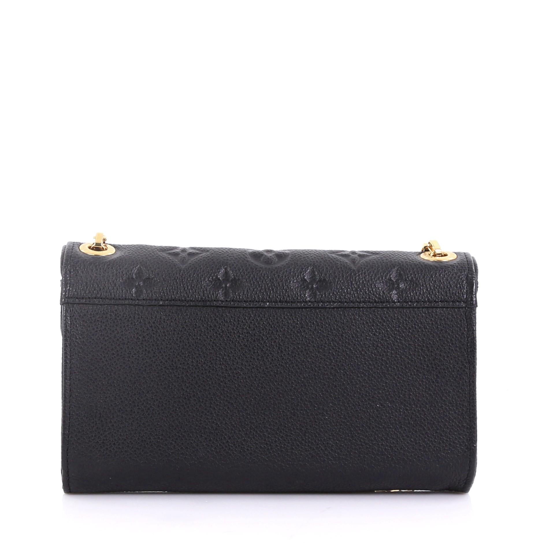 Louis Vuitton Saint Germain Pochette Monogram Empreinte Leather In Excellent Condition In NY, NY