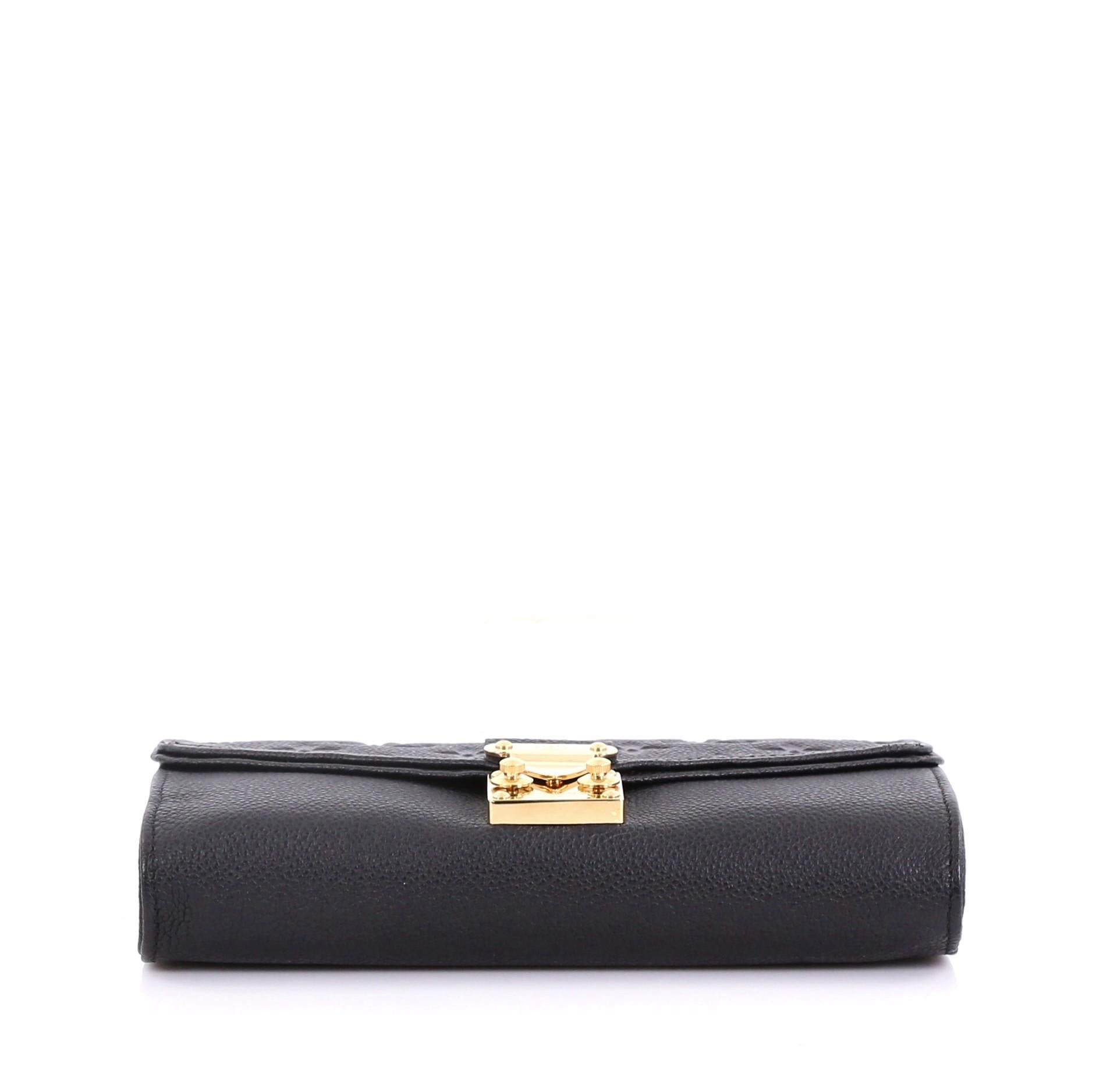 Women's Louis Vuitton Saint Germain Pochette Monogram Empreinte Leather