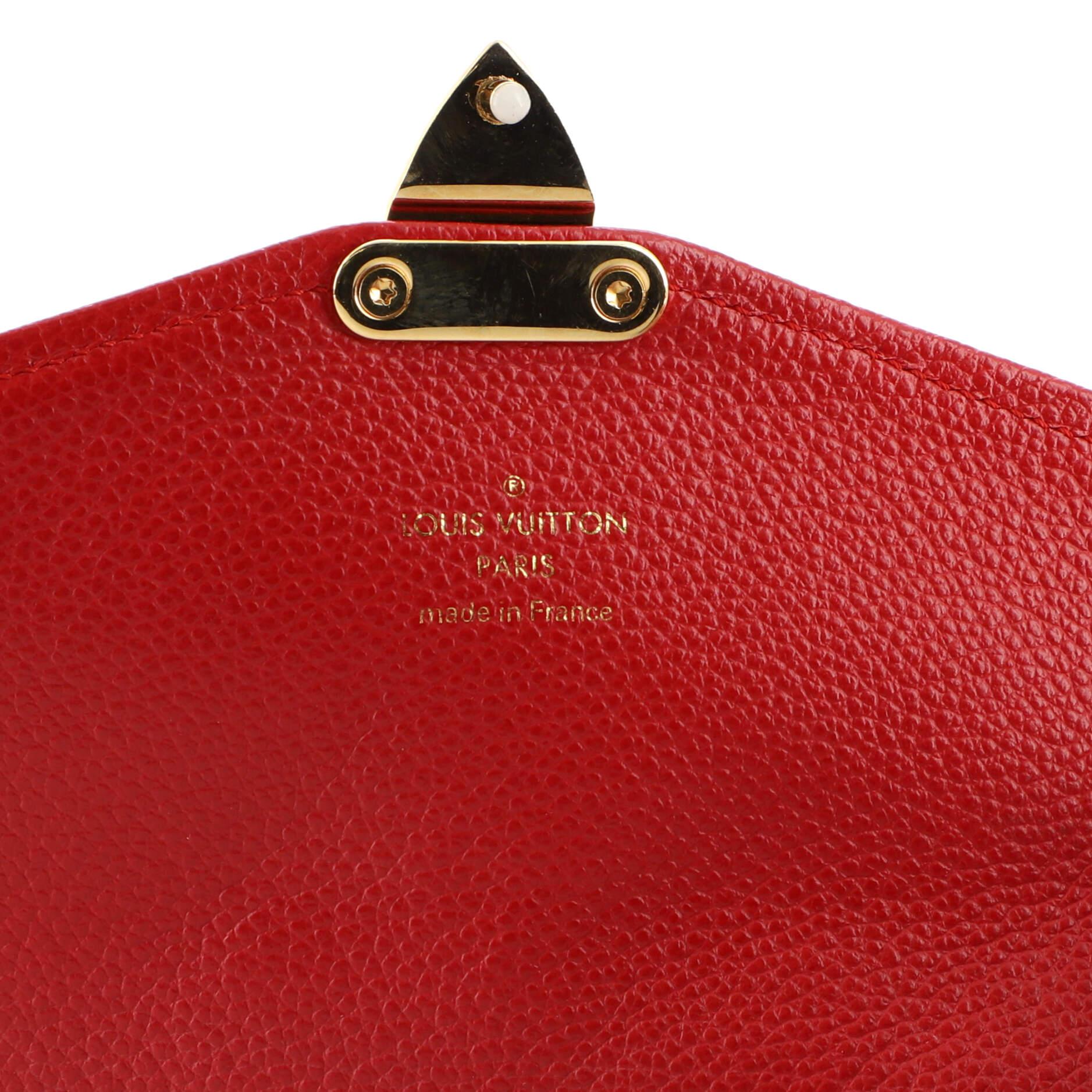 Women's or Men's Louis Vuitton Saint Germain Pochette Monogram Empreinte Leather