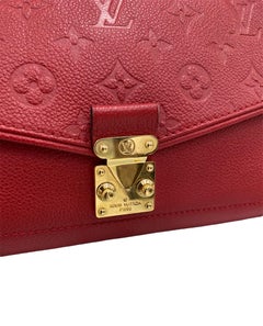 Louis Vuitton Saint Germain Red Shoulder Bag