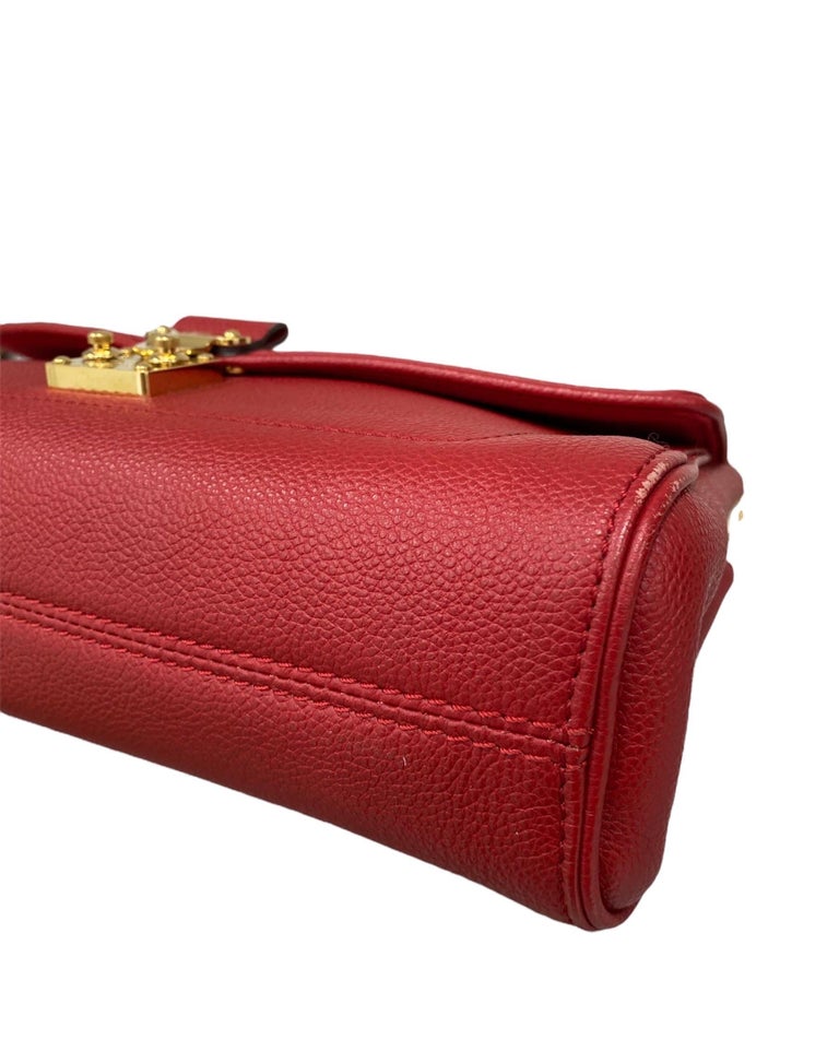Louis Vuitton Saint Germain Red Shoulder Bag For Sale 3