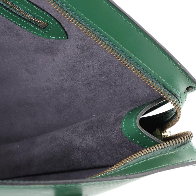 Louis Vuitton Saint Jacques Handbag Epi Leather GM 10