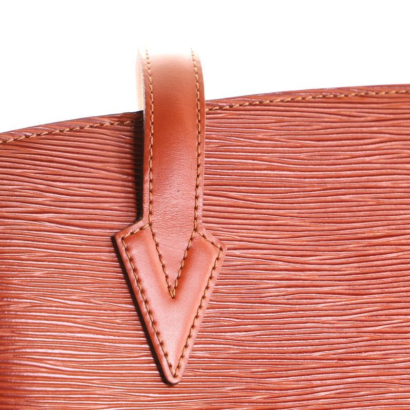  Louis Vuitton Saint Jacques Handbag Epi Leather GM 2