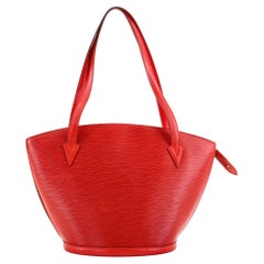 Louis Vuitton Saint Jacques Handbag Epi Leather GM