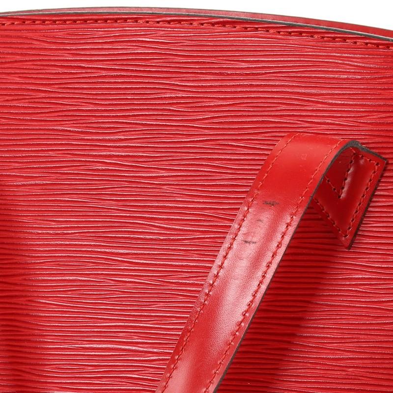  Louis Vuitton Saint Jacques Handbag Epi Leather PM 1
