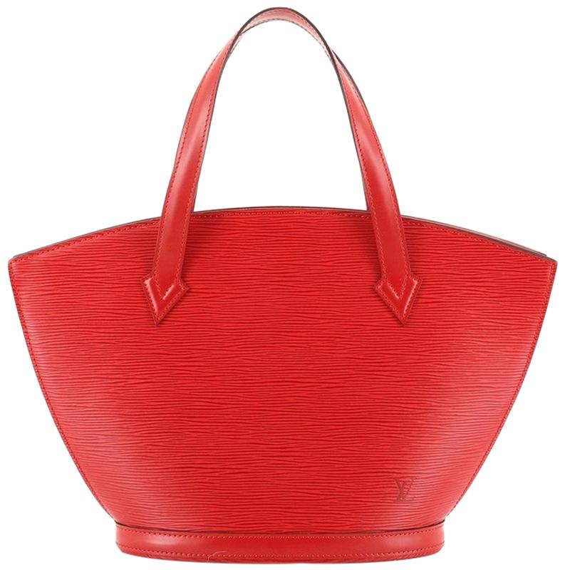  Louis Vuitton Saint Jacques Handbag Epi Leather PM