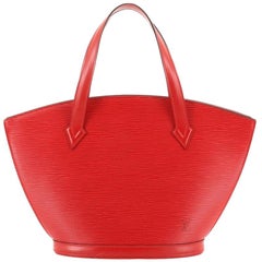  Louis Vuitton Saint Jacques Handbag Epi Leather PM