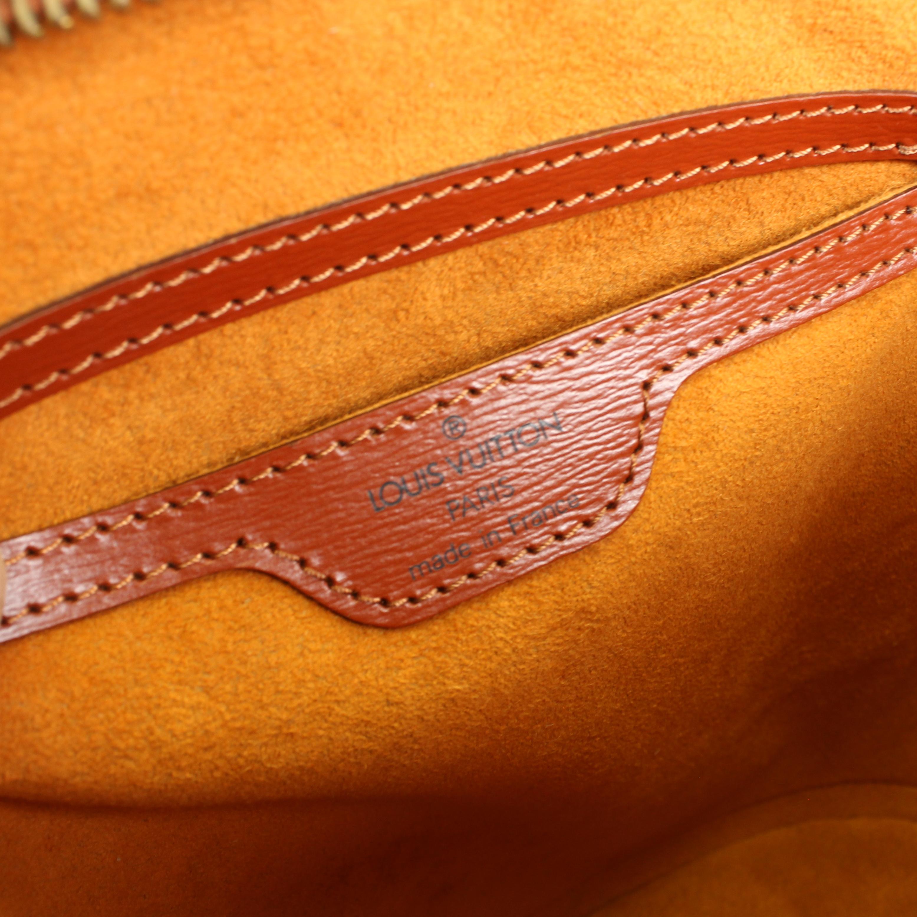 Louis Vuitton Saint Jacques leather tote 15