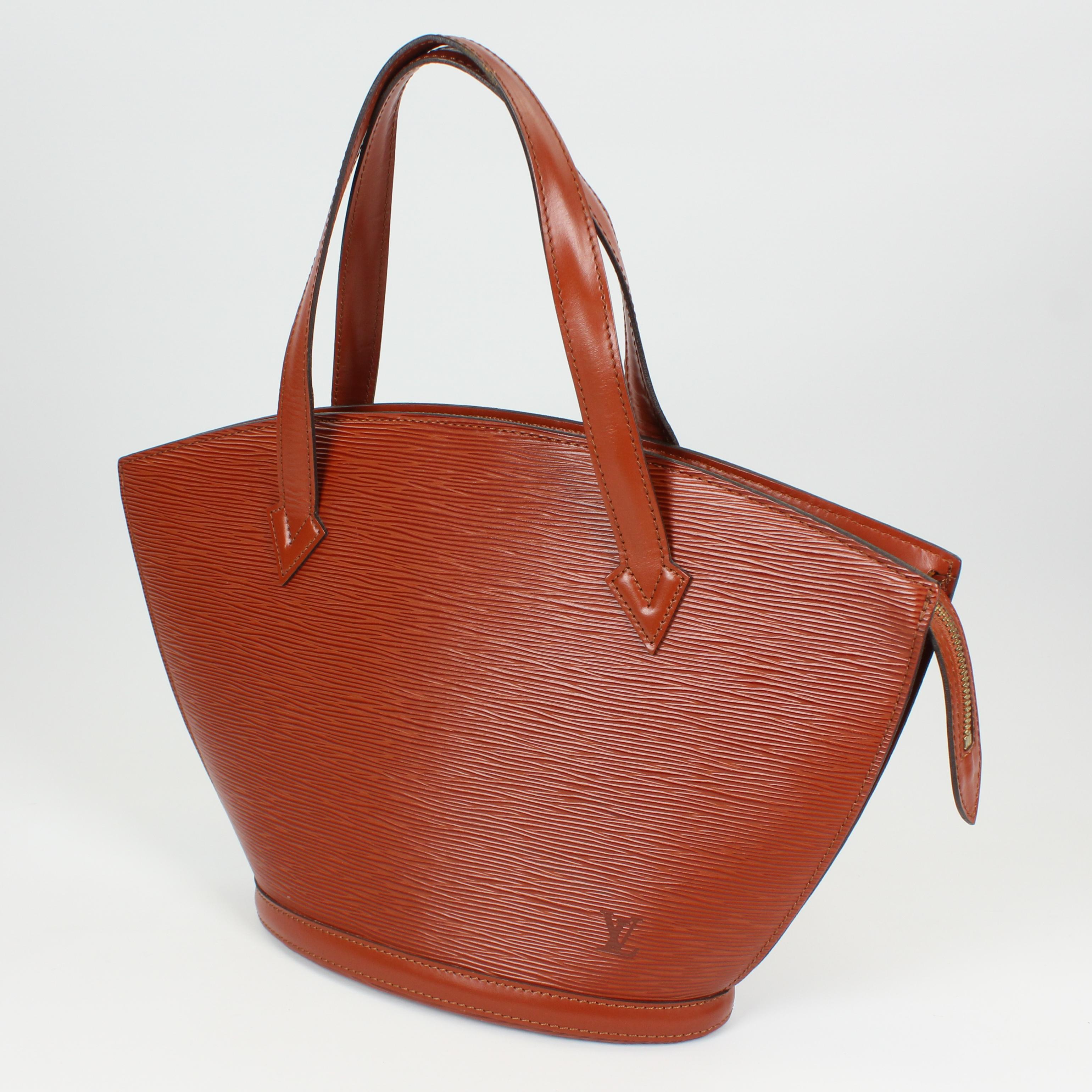 Louis Vuitton Saint Jacques leather tote In Excellent Condition In Rīga, LV