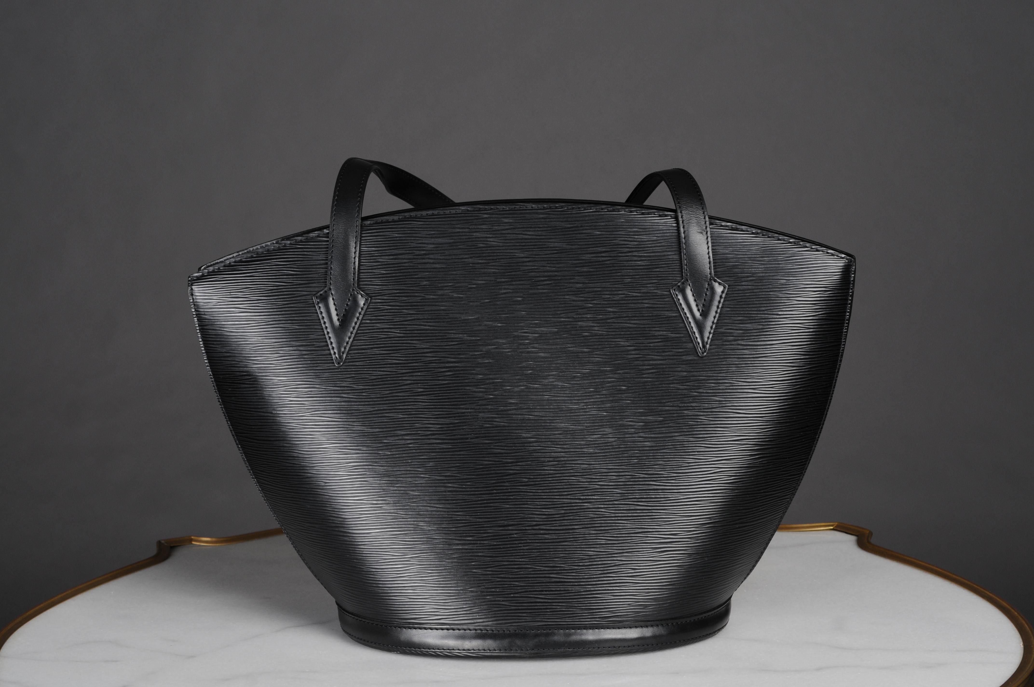 Louis Vuitton Saint Jacques PM Negro Piel EPI en venta 3