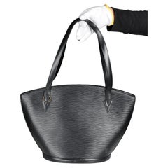 Louis Vuitton Saint Jacques PM in pelle EPI nera