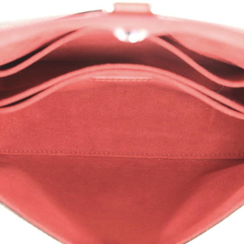 Louis Vuitton Saint Michel Handbag Monogram Canvas and Epi Leather 1