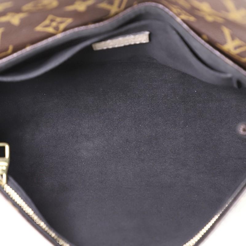 Louis Vuitton Saint Placide Handbag Monogram Canvas and Leather In Good Condition In NY, NY