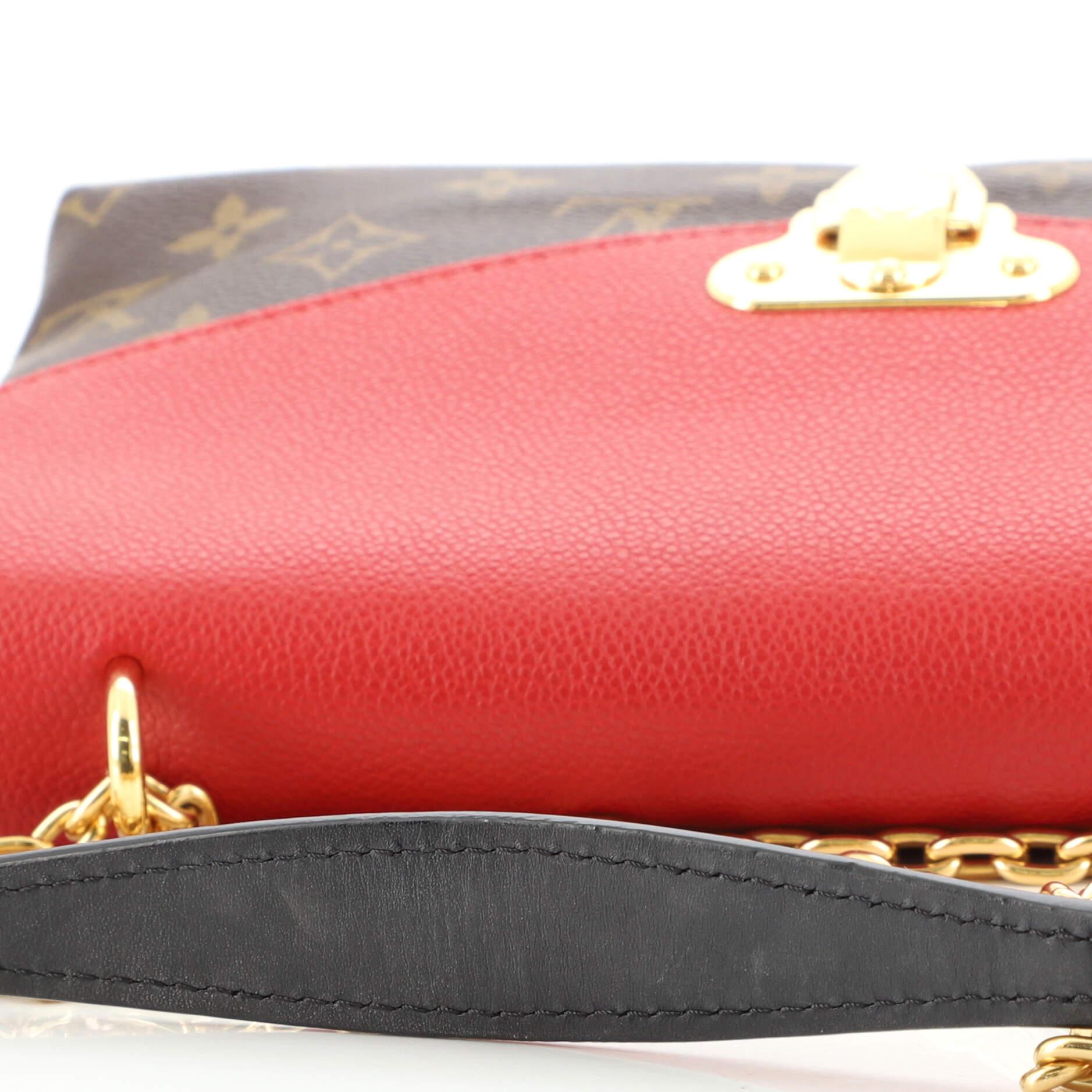 Louis Vuitton Saint Placide Handbag Monogram Canvas and Leather In Good Condition In NY, NY
