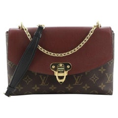 Louis Vuitton Saint Placide Handbag Monogram Canvas and Leather