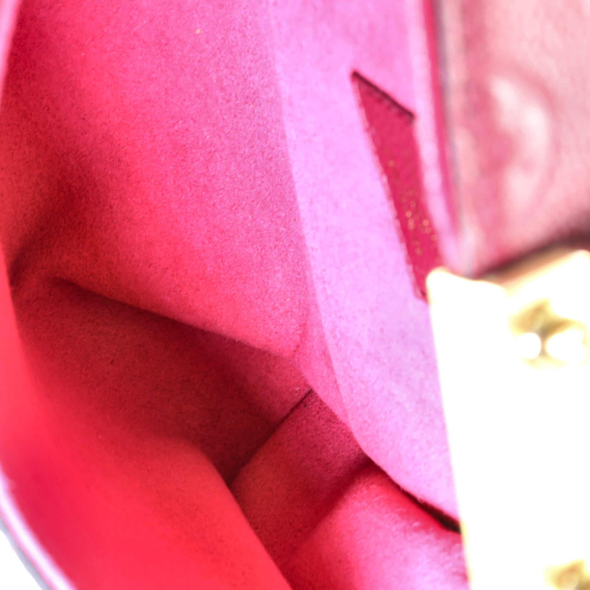 Louis Vuitton Saint Sulpice Handbag Monogram Empreinte Leather BB In Good Condition In NY, NY