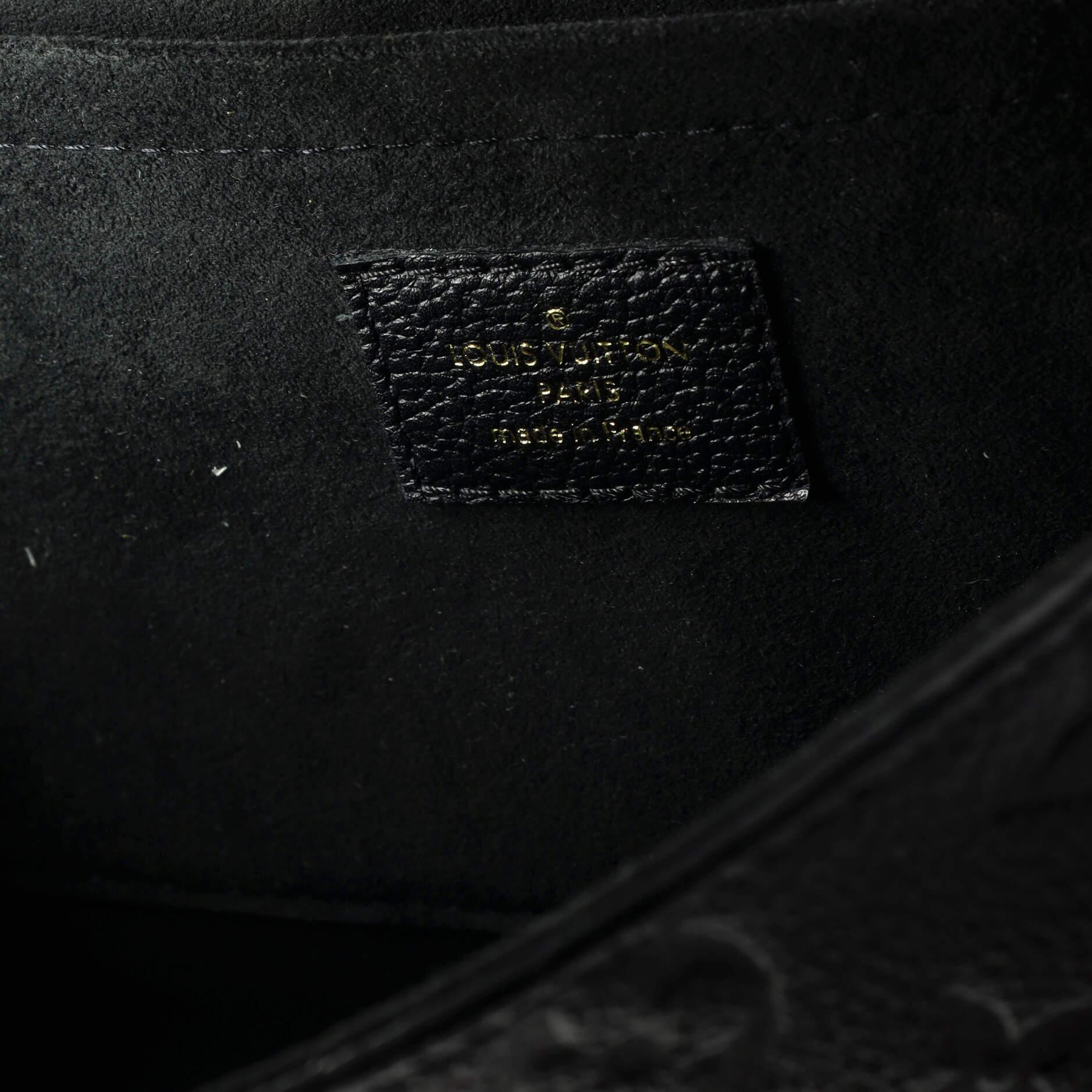 Louis Vuitton Saint Sulpice Handbag Monogram Empreinte Leather PM 7