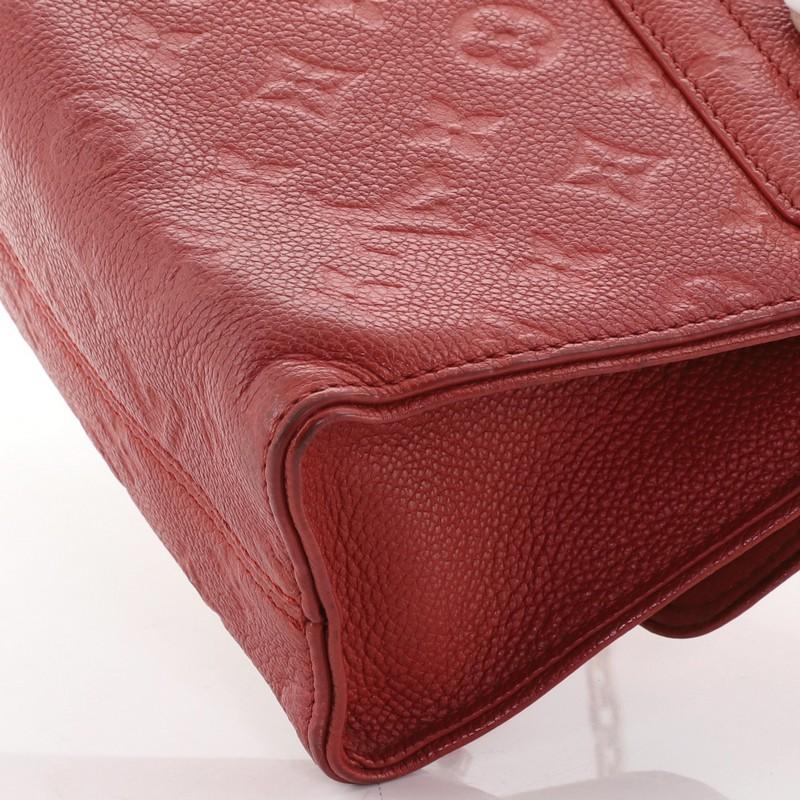 Louis Vuitton Saint Sulpice Handbag Monogram Empreinte Leather PM 3