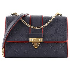 Louis Vuitton Saint Sulpice Handbag Monogram Empreinte Leather PM