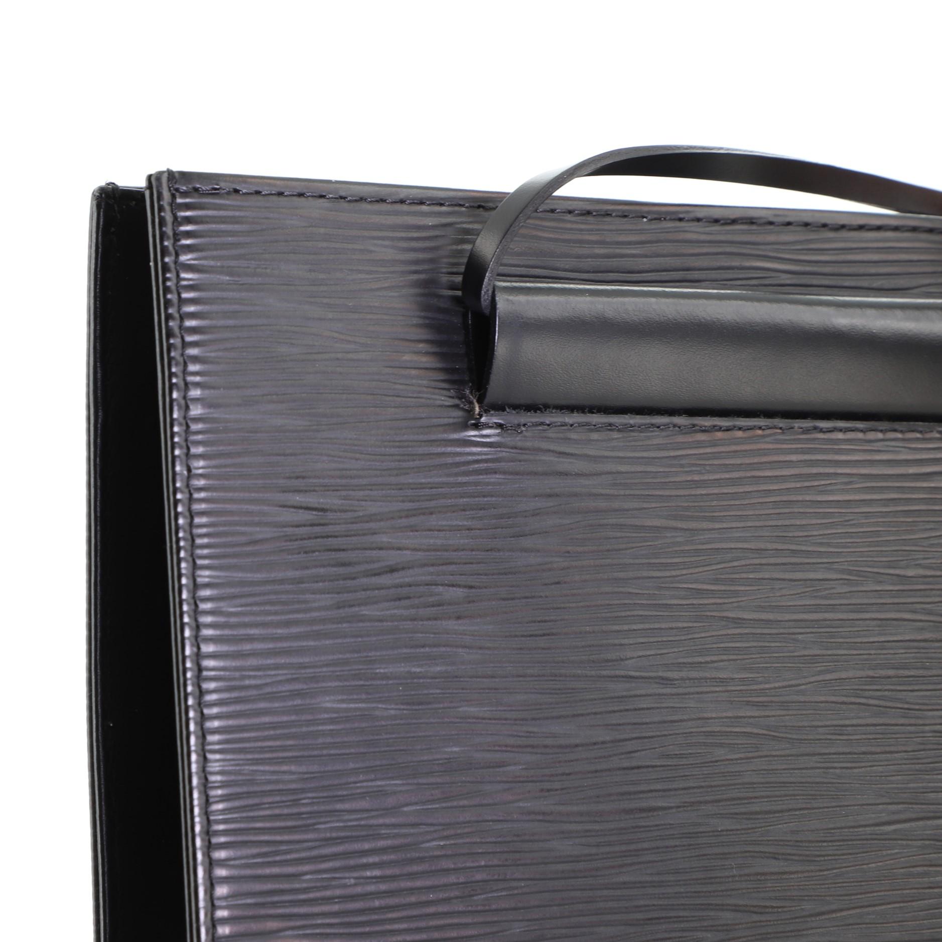 Louis Vuitton Saint Tropez Handbag Epi Leather 1
