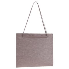 Louis Vuitton Saint Tropez Lilac Epi 867501 Purple Leather Tote