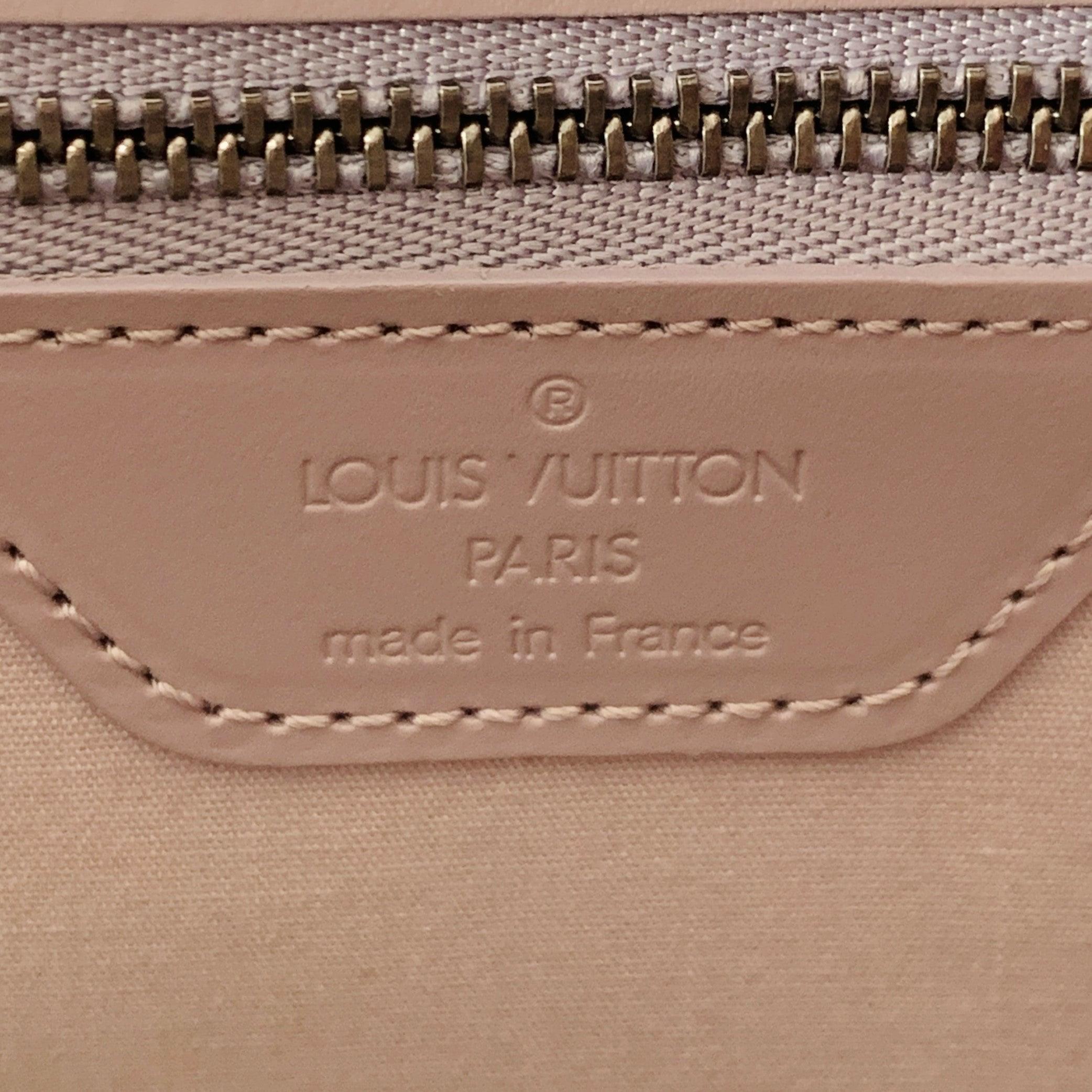 Men's LOUIS VUITTON Saint Tropez Purple Lilac Epi Leather Top Handles Handbag For Sale