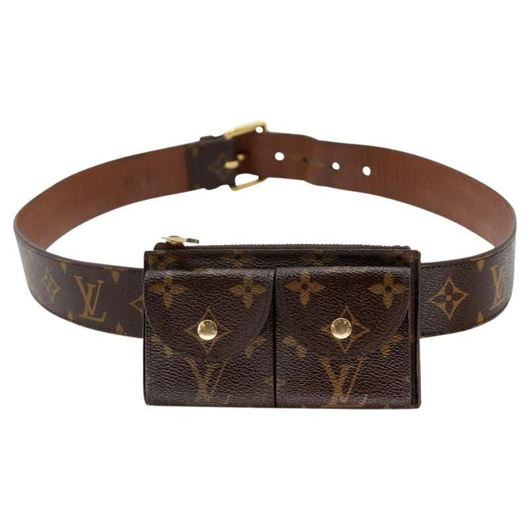 Louis Vuitton Belt And Pouch -11 For Sale on 1stDibs