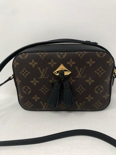 Louis Vuitton Saintonge Black and Monogram