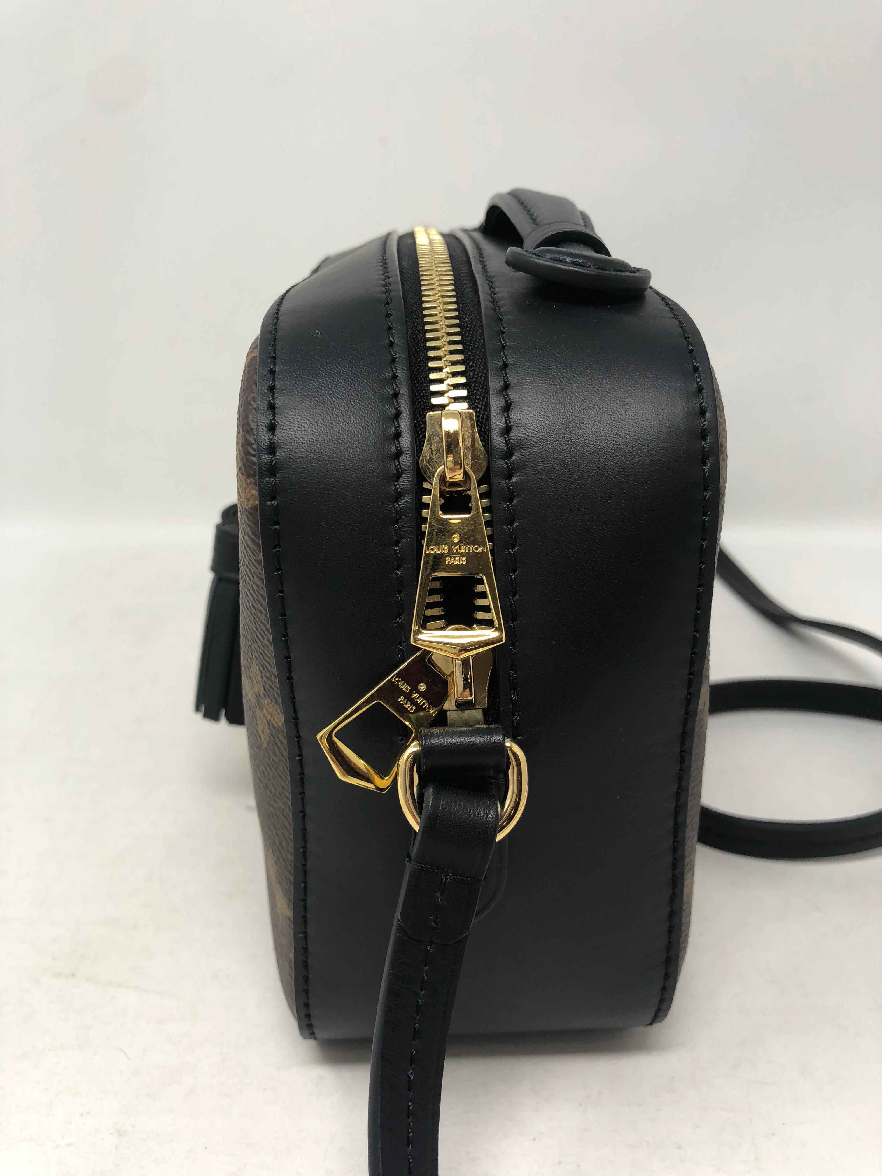 louis vuitton monogram saintonge black