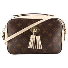 Louis Vuitton Saintonge Handbag Monogram Canvas with Leather