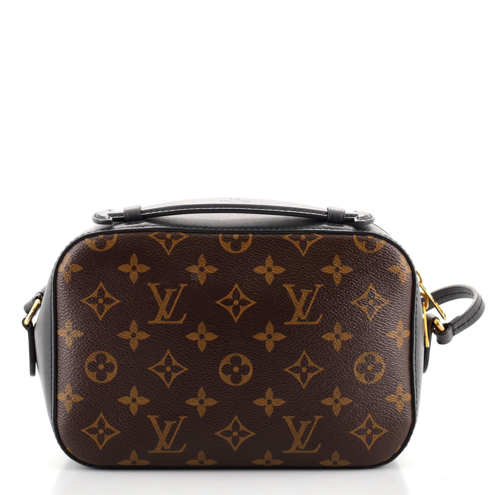 louis vuitton saintonge black