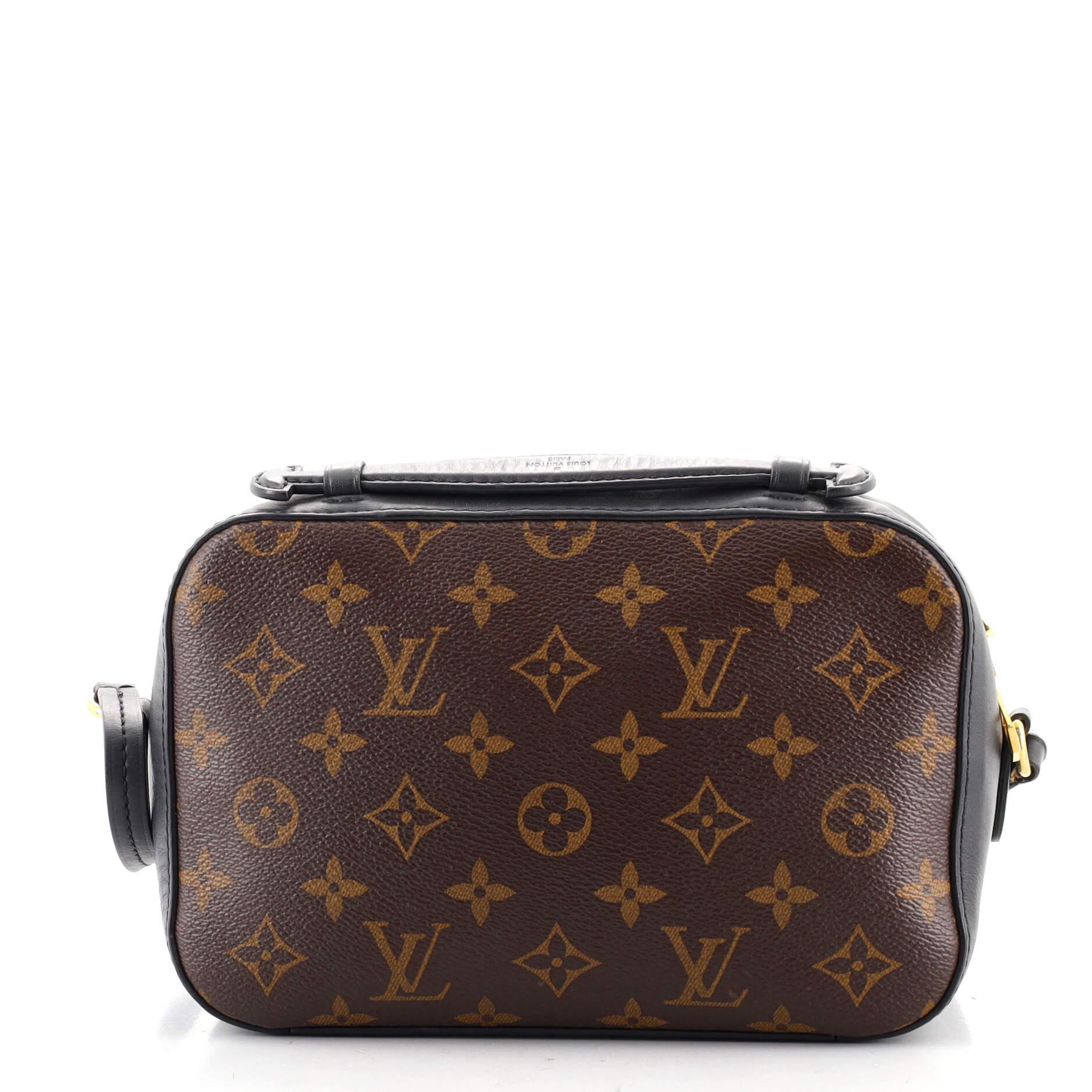 louis vuitton saintonge black